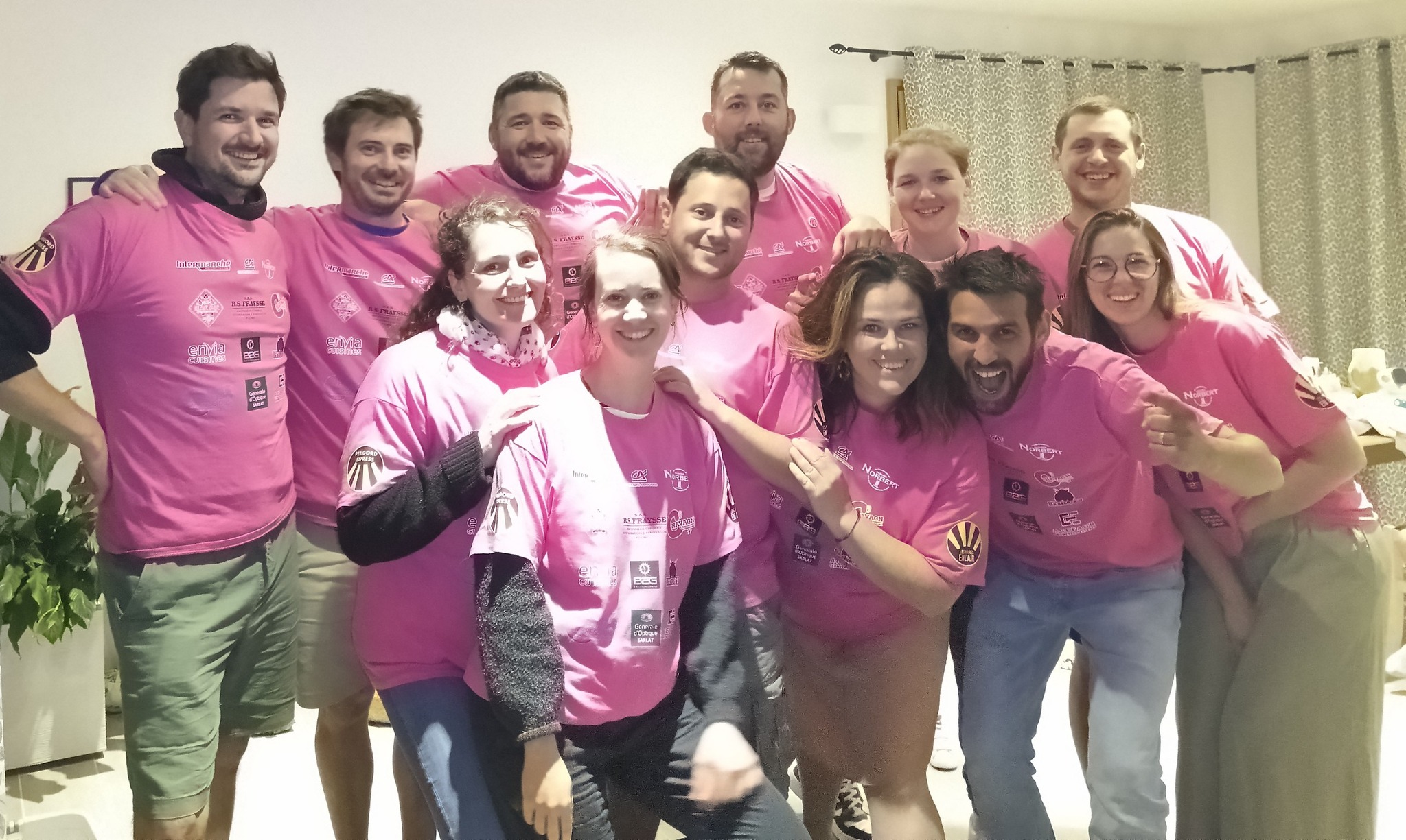 Équipe organisatrice de la course Péripote Express en Périgord